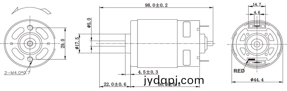 有刷电机_玩具车电机_电动工具电机_手锯马达-万至达电机