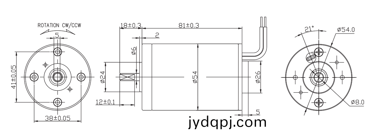OT-RK-3428PH-2663-104有刷电机_按摩器电机_玩具马达_按摩器电机厂家-万至达电机