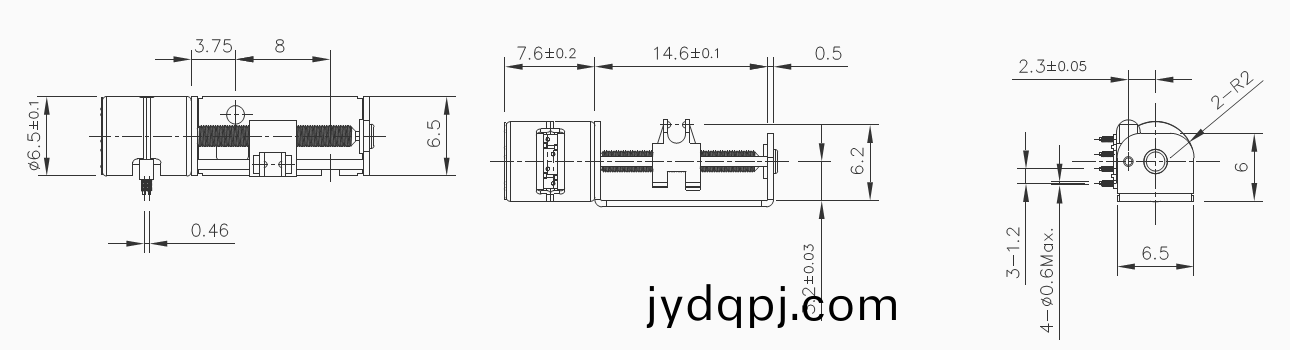 OT-SM065L-001步进电机_3D打印机步进电机_蓝光光盘电机_微型电机-万至达电机