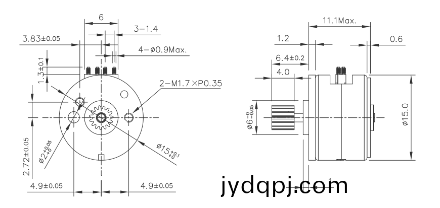 OT-SM15P-035步进电机|微型打印机电机|医疗设备电机|血压计马达-万至达电机
