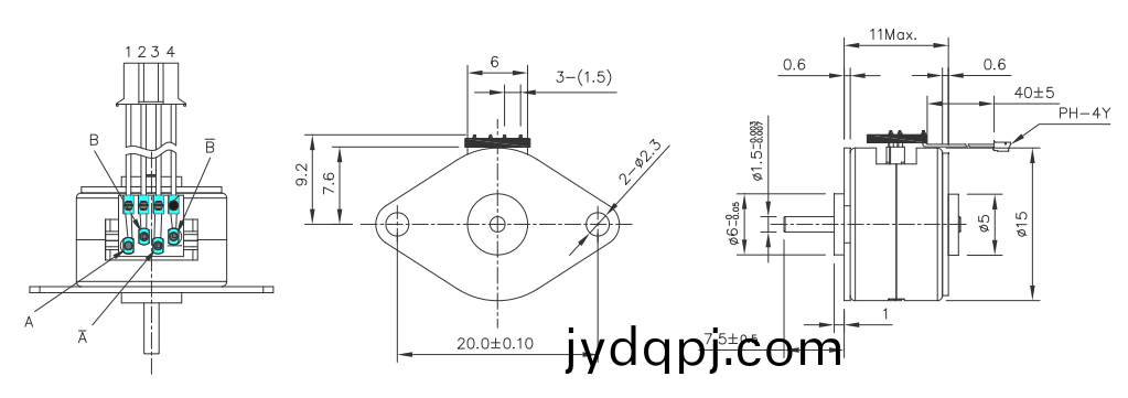 OT-SM15P-018步进电机|直线步进电机|医疗设备电机|微型电机-万至达电机