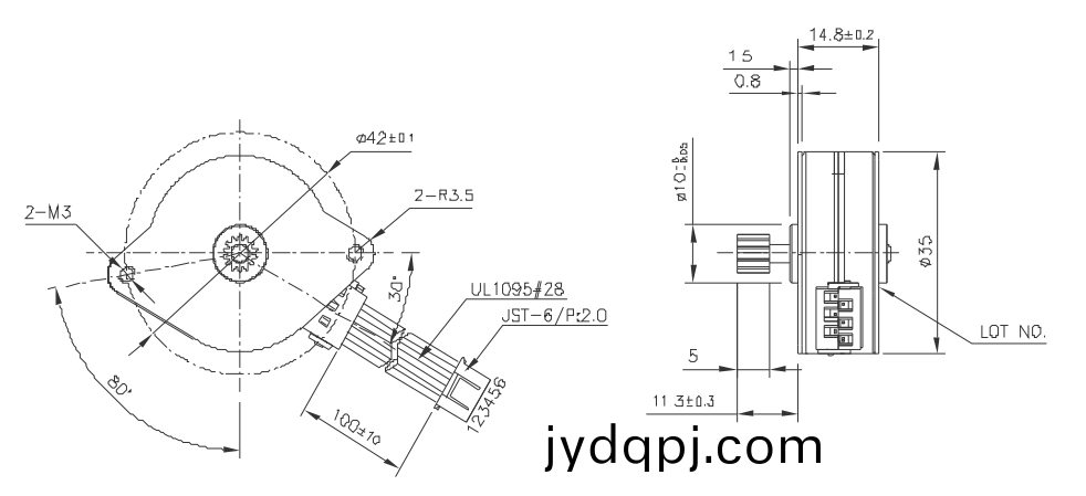 OT-SM35P-395步进电机|微型打印机电机|医疗器械电机|血压计电机|微型电机-万至达电机